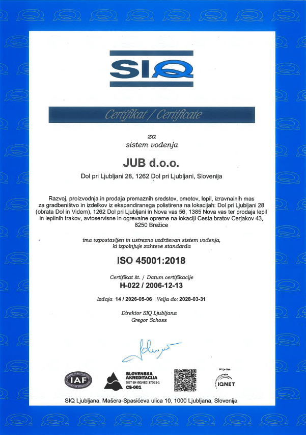 ISO 45001:2018